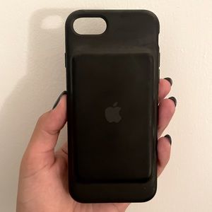 Apple iPhone Charging Case, iPhone 6/7/8, Black